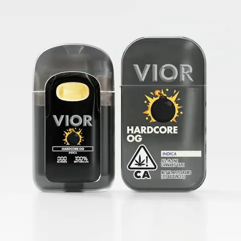 Vior Premium Cannabis Oil 2G - Hardcore OG (I) all-in-one vape