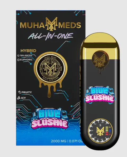 MUHA MEDS - Blue Slushie (H) - All-in-One - 2g all-in-one vape