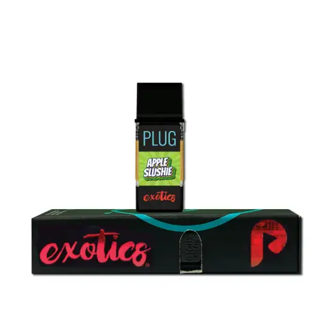 Vape - 1G Plug™ Exotics: Apple Slushie (H) vape pod